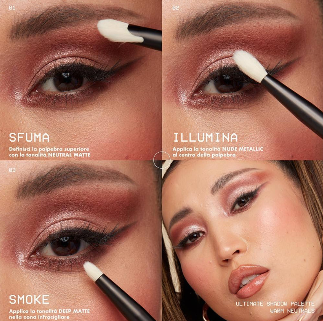 NYX ultimate shadow palette 16 colours warm neutral