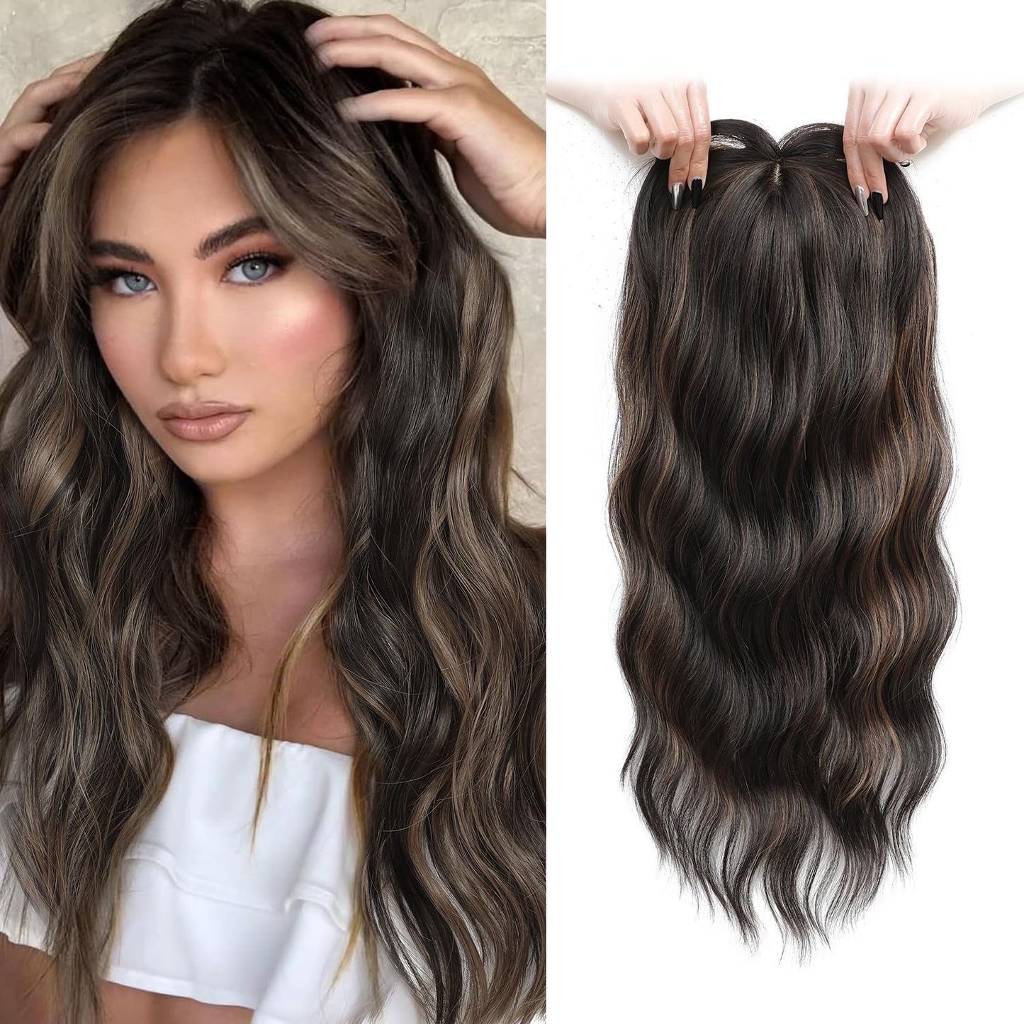 Hair extensions (wavy long hair)