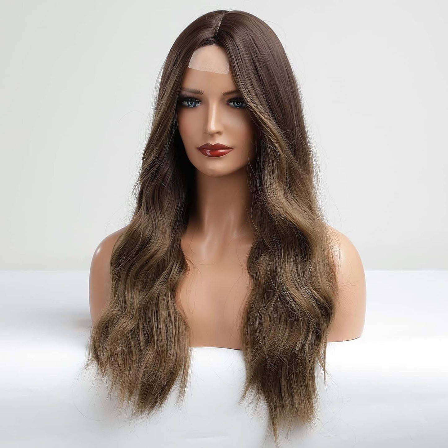 Wig (wavy long hair)